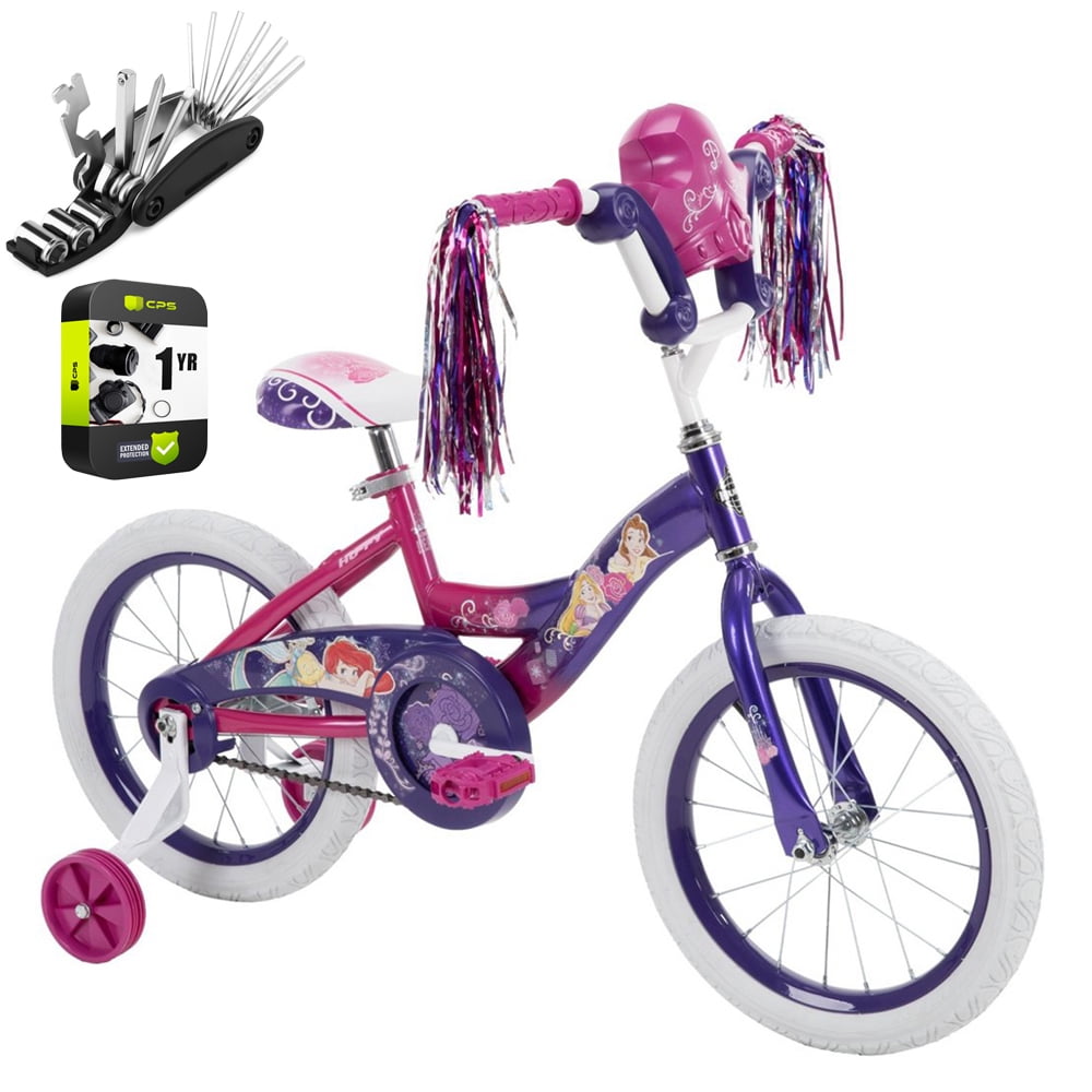Huffy 21970 Disney Princess 16 inch Bike with Training Wheels and