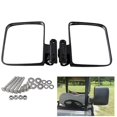 thumbnail image 4 of 2Pcs Easy Installation Clear Golf Cart Wide Panoramic Rear View Mirror Side Border Fits Club Car Golf Equipment, 4 of 4