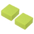 thumbnail image 1 of Uxcell 5x5x2.5cm Pickleball Paddle Eraser, Square Rubber Pickleball Racket Dust Remover,Green 2 Pcs, 1 of 6