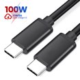thumbnail image 2 of Cable USB PD100W USB C a Tipo C Cable de carga rápida para Xiaomi Samsung Huawei MacBook iPad 5A Cable de teléfono móvil Cable USB Tipo C, 2 of 5