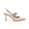 thumbnail image 2 of Jewel Badgley Mischka Tierney Braided Slingback Pumps, 2 of 7