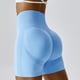 thumbnail image 1 of Pantalones cortos de yoga sin costuras europeos y americanos, pantalones cortos ajustados de cintura alta con caderas color melocotón para correr para niñas, 1 of 2