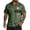 Camouflage Green-T7, variant on 250th Anniversary USA Shirt for Men 4th Of July American Flag Printed Shirts Short Sleeve Button Down Patriotic Tops for Memorial Day Independence Day Beach Party Wear,Blue 2XL