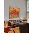thumbnail image 3 of Marmont Hill "Floral Frenzy Red VI" Painting Print on Canvas, 3 of 7