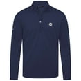 thumbnail image 2 of Men's Levelwear Navy Winnipeg Jets Heron Insignia Core Quarter-Zip Jacket, 2 of 3