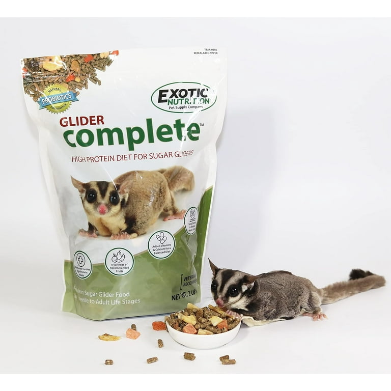 Sugar glider hotsell pellet food