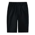 thumbnail image 7 of CYRBOKO Boys Shorts, Casual Elastic Waist 2026 Summer School Uniform Bottoms Black Size 15-16 T, 7 of 7