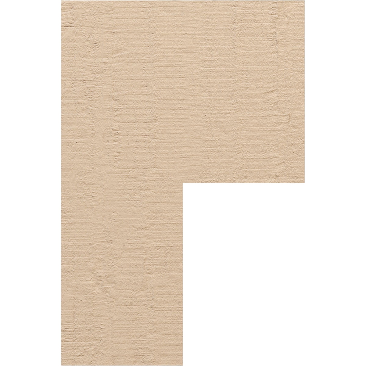 5"W x 10"D x 15"H Classic Chapel Hill Rough Cedar Woodgrain TimberThane Corbel, Primed Tan
