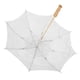 thumbnail image 3 of Paraguas de encaje Ecomeon Sombrilla Parasol de bordado de madera vintage Blanco Grande, 3 of 6
