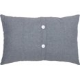thumbnail image 3 of VHC Brands Sawyer Mill Blue Family Decorative Farmhouse Throw Pillow for Sofa, Couch, or Bed 14x22, 3 of 4