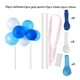 thumbnail image 1 of sweethay Cake Topper Home Wedding Party Cake Globo Cinta Pajitas Decoración Pastelería Decoración Plata Negro Glitter Globo Type11 NO11, 1 of 6