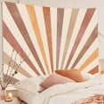 thumbnail image 6 of Sun Tapestry, Vintage Boho Tapestry Wall Hanging Aesthetic Rainbow Abstract Tapestries for Bedroom Bohemian Wall Retro Decor, 6 of 6