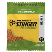Honey Stinger Organic Protein Waffle, Apple Cinnamon - 12 Ct