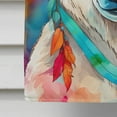 thumbnail image 4 of Hippie Animal Polar Bear House Flag, 4 of 5