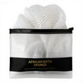 thumbnail image 2 of 1 Pc African Net Sponge Authentic African Bath Sponges with Knots - Exfoliating Body Scrubber for Men - Back Scrub Exfoliator for Shower Bathroom Accessories, 45 Inch, White, 2 of 8