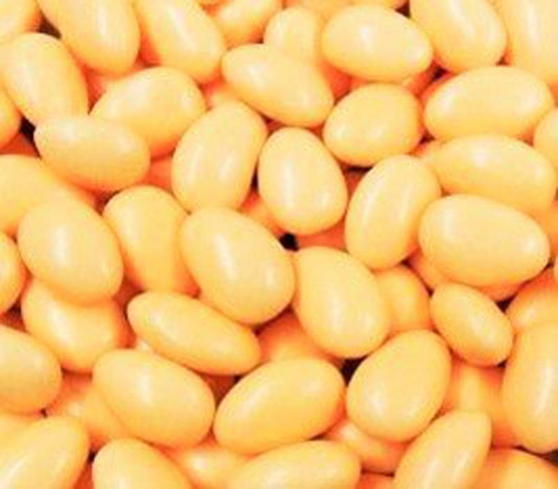 Peach Jordan Almonds by Its Delish, 3 LBS Bulk  Sugared Almond Nut with Sweet Hard Candy Coating - Bulk Wedding Favors, Bridal and Baby Showers, Party Buffets - USA Made, Vegan & Kosher