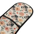 thumbnail image 2 of Dailycode Double Sided Oven Mitt with Loop Heat Resistant Kitchen Long Potholders 7" x 35" Pekingese Dogs with Rose, 2 of 6