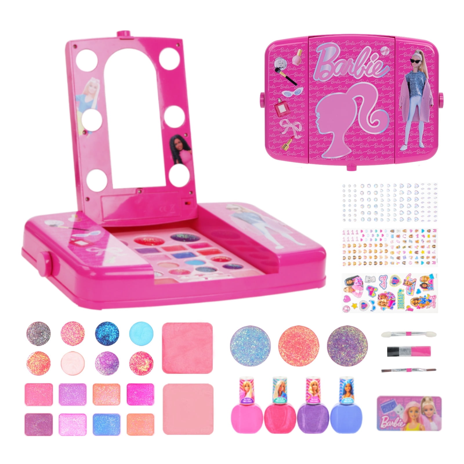 Barbie Beauty Vanity Set with Light-Up Mirror by Townley Girl photo 1