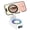 White, variant on Cillso Phone Stand with Bluetooth Speaker, Gifts for Men Women, Foldable Adjustable Desktop Phone Holder with HD Stereo Sound & LED Lights, 4-in-1 Tech Gadget Compatible with iPhone, Android & iPad