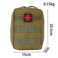 thumbnail image 2 of EDC Red Cross Outdoor Portable Multi functional Camouflage Medical Emergency Storage Waist Bag, 2 of 6