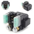 thumbnail image 2 of Solenoid Electric Relay Motorcycle Starter Relay Solenoid Compatible with YZF R1 FZ1 FZ6R FZ8 FJR1300 XT600 XT660 VX600 V-MAX XVS1100 V-Star Classic Custom, 2 of 6