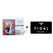 Google Home Mini (Chalk), Disney Frozen II Book Bundle + TIDAL Premium 4-Month FREE Trial