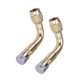 thumbnail image 4 of ELAYARD 4Ud Adaptador De Válvula De Aire En Latón Dorado Para Y Camiones Con Sello Perfecto, 4 of 6