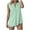 Light Green, variant on Lixiuxyad Built-in Bra Tank Tops Women's Casual V Neck Tank Top For Everyday Vacation Versatile Sleeveless Button Design For All Seasons