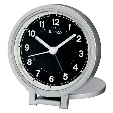 Tone Clock Circuit - Seiko QHT011 Alarm Clock - Silver Tone