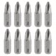 thumbnail image 1 of Uxcell 10pcs PH2 Punta de Destornillador Phillips 1/4" Hex Shank 25mm/1" Longitud Magnética Bits de Cabeza Cruzada Hex Bits de Acero S2, 1 of 7