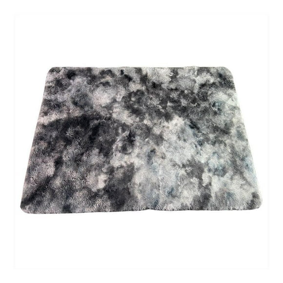 Tapete De Área Hometrends de Pelo Largo Gris 133 x 186 cm