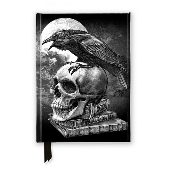 Flame Tree Notebooks Alchemy: Poe's Raven (Foiled Journal), (Hardcover)
