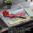 thumbnail image 6 of CounterArt Flamingo Horizon 3mm Tempered Glass Cutting Board 15" by 12", 6 of 7