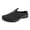 Black, variant on Women's Knit Loafers Slip on 2026 Comfortable Backless Mesh Mules Sneakers Lightweight Walking Shoes Gray Size 8