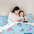 thumbnail image 5 of Homewish Kids Sport Game Bedding Comforter Set,Baseball Lover Twin Comforter Sets,Multicolor Graffiti Bedding Set For Girl Teens,Microfiber Bedroom Decor Reversible,2-Piece, 5 of 8