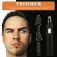 thumbnail image 4 of 1 Ensemble de Tondeuse Électrique Professionnelle pour Poils du Nez, Tondeuse de Rasage (Noir), 4 of 9