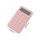 thumbnail image 3 of Calculadora científica rosa • Calculadora portátil de oficina con botones grandes • Calculadora de plástico de 14,3x8,3 cm para uso en casa y oficina, 3 of 6