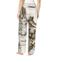 thumbnail image 3 of Daiia Western Desert Cowboys 1 Women's Sleep Pant with Pockets and Drawstring,Pajama Pants-Medium, 3 of 9
