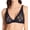 Navy Sateen, variant on Women's Only Hearts 1881 Stretch Lace Hi Point Bralette (Vanilla S)