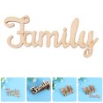 thumbnail image 4 of 50pcs Unfinished Family Wood Letters For Crafts Diy Decor Rustic Wooden Letter Signs For Family Tree Decorations Painting And Writing Projects, 4 of 8