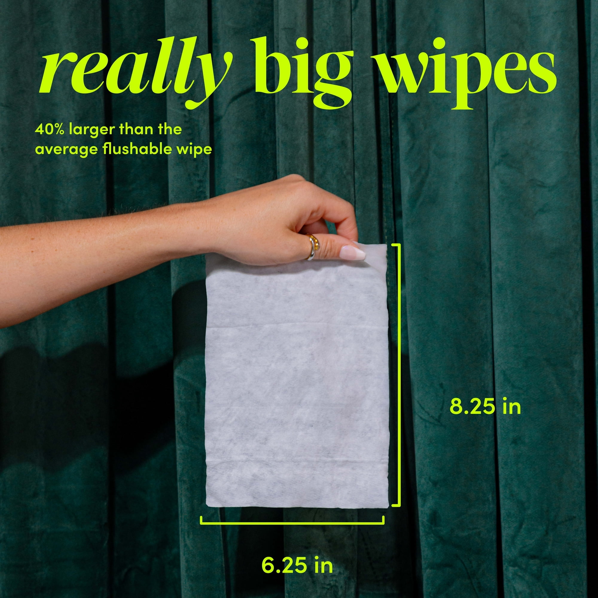 goodwipes Flushable Butt Wipes, Botanical Bliss Scented,  300 Total Wipes
