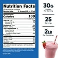 thumbnail image 2 of Nutricost Whey Protein Isolate Powder (Strawberry Milkshake) 2LBS, 2 of 5