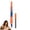 B, variant on 2.0mm Mechanical Pencil, Fat Grip Handwriting Pencil with 8 Leads, Cute Mechanical Pencils with Comfort Ergonomic Grip for Handwriting, Drawing and Beginners, Purple and Yellow