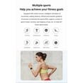 thumbnail image 2 of The Avoben smart fitness watch features a heart rate monitor, a 1.85-inch touchscreen, an activity tracker, a weather display, and a pedometer. It's a unisex smartwatch (Black)., 2 of 14