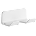 thumbnail image 1 of Soporte para secador de pelo doméstico, soporte de pared para baño (blanco), 1 of 6