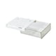 thumbnail image 2 of Caja de almacenamiento estilo cajón debajo del escritorio Estante de almacenamiento debajo de la mesa Contenedor duradero claro grande, 2 of 7