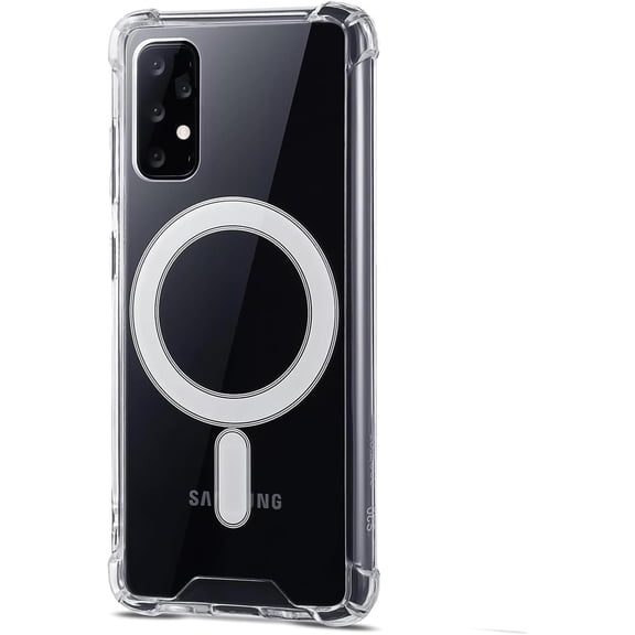 for Galaxy A23 5G Case [Compatible with Magsafe] Wireless Anti-Scratch Shockproof Matte Clear Full Camera Protection Slim Thin Phone Cover Case for Samsung Galaxy A23 5G 6.6"-Clear