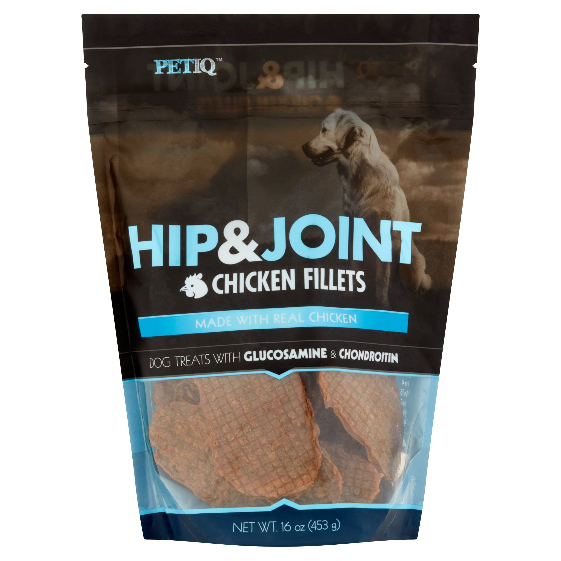 PetIQ Superfood Hip and Joint Arthritis Medicine for Dogs Chicken