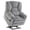L1061-Gray Chenille, variant on LITVZ Triple Motor Zero Gravity Power Lift Recliner Chair for Elderly, Extra Wide Lay Flat Recliner with Lifts Vertically, Legs Elevated Above The Heart, Heat Massage, Arm Storage & Cup Holders