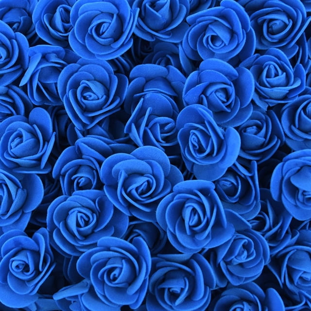 50/100/200 Uds oso de peluche de rosas 3cm cabeza de rosa de espuma PE flores artificiales hogar decorativo corona boda San Valentín regalo DIY Tan Jianjun unisex